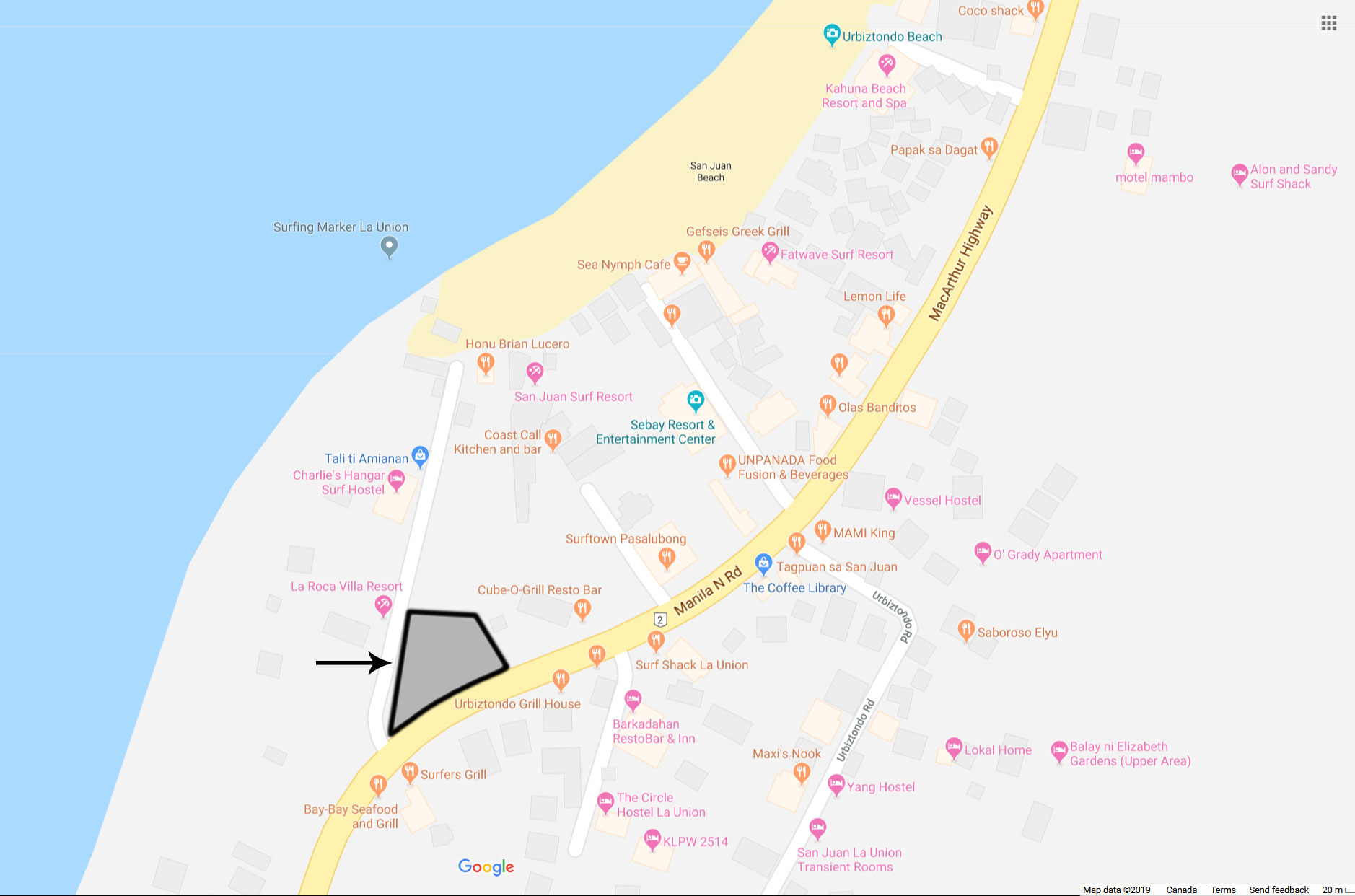San Juan La Union Lot for Lease/Rent